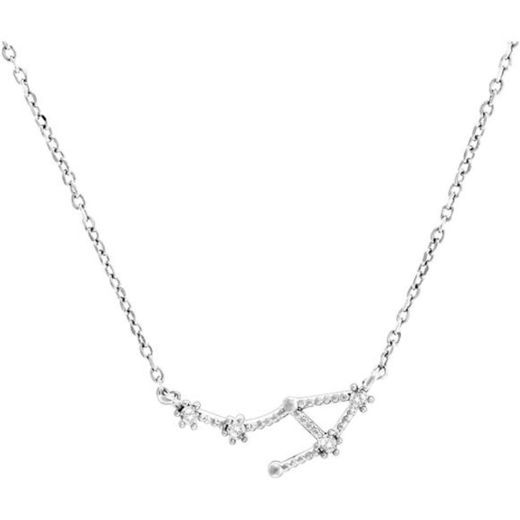 Pavoi 14k Gold Plated Astrology Constellation Horoscope Zodiac Necklace 1618